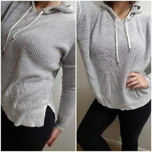 AEO Boxy Grey Hoodie